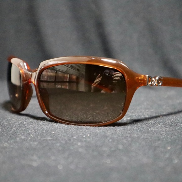 Dolce & Gabbana Dark Honey Y2K Wrap Sunglasses - Picture 8 of 10